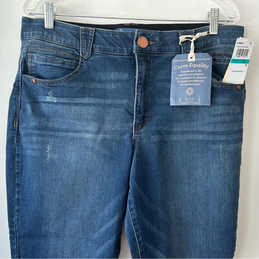 Democracy Women's Classic Blue Straight Leg Jeans